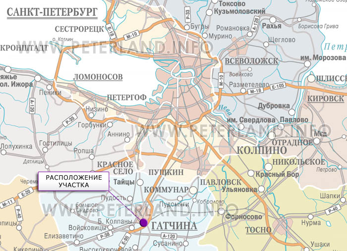 земельный участок гатчина пригородный