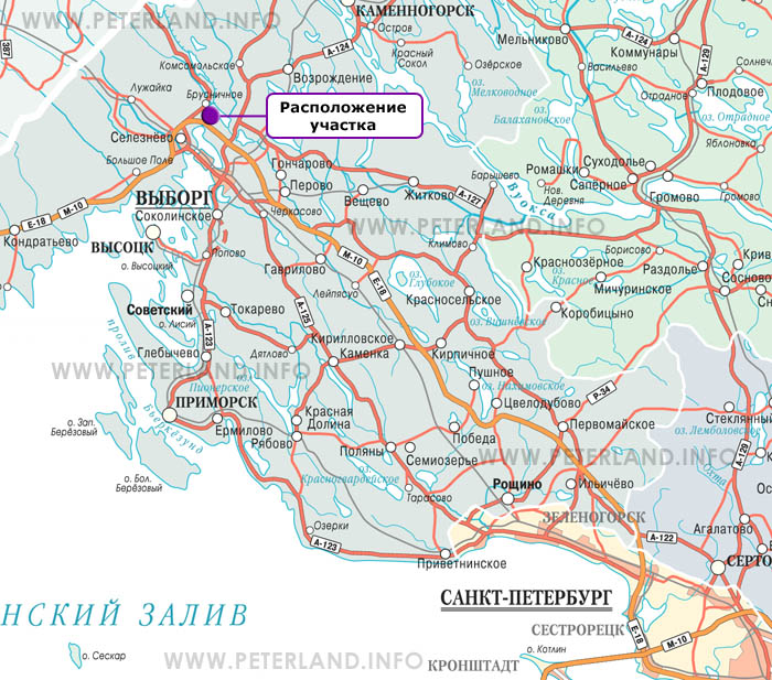 продажа земли сайменский канал